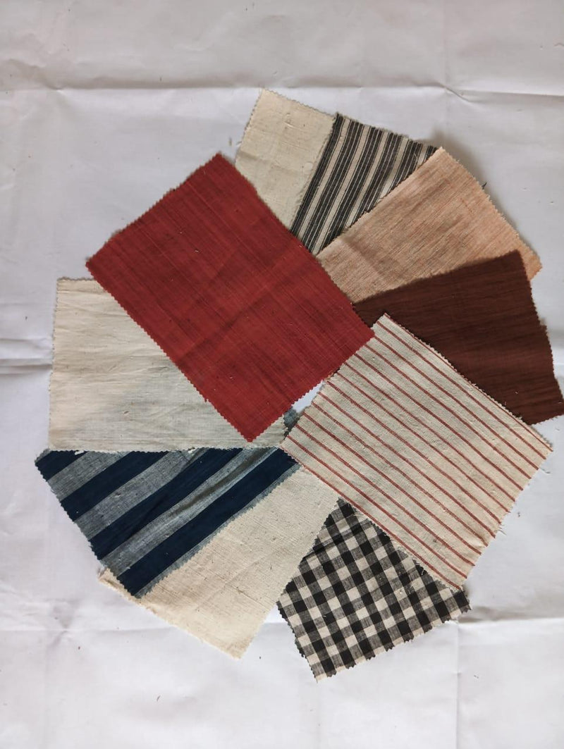 Khadi Fabric Swatches