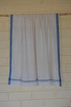Khadi Lungi - Indigo Border