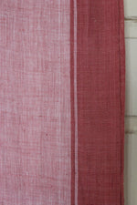 Khadi Saree -Salmon Run